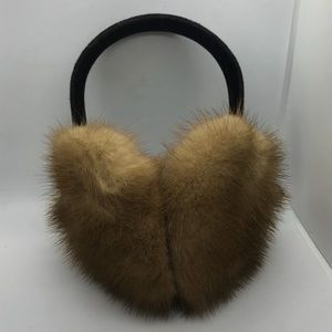 Mink earmuffs